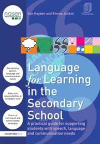 Language for Learning in the Secondary School : A Practical Guide for Supporting Students with Speech, Language and Communication Needs (nasen spotlight)