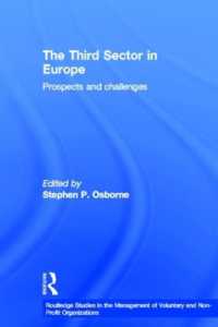 The Third Sector in Europe : Prospects and Challenges (Routledge Studies in the Management of Voluntary and Non-profit Organizations)