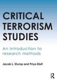 批判的テロリズム研究入門<br>Critical Terrorism Studies : An Introduction to Research Methods
