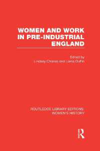 Women and Work in Pre-industrial England (Routledge Library Editions: Women's History)