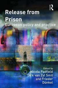 Release from Prison : European Policy and Practice