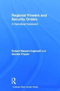 Regional Powers and Security Orders : A Theoretical Framework (Routledge Global Security Studies)