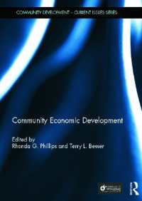 Community Economic Development (Community Development - Current Issues Series)