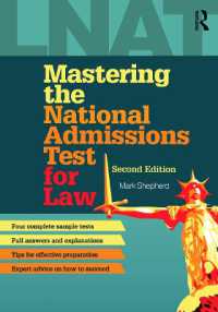Mastering the National Admissions Test for Law （2ND）