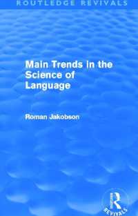 Main Trends in the Science of Language (Routledge Revivals) (Routledge Revivals)