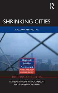 縮小する都市：グローバルな視座<br>Shrinking Cities : A Global Perspective (Regions and Cities)