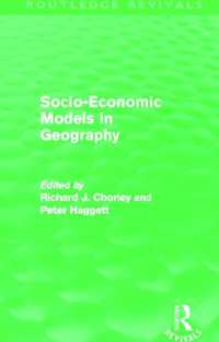 Socio-Economic Models in Geography (Routledge Revivals) (Routledge Revivals)