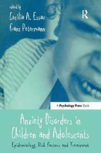 Anxiety Disorders in Children and Adolescents : Epidemiology, Risk Factors and Treatment
