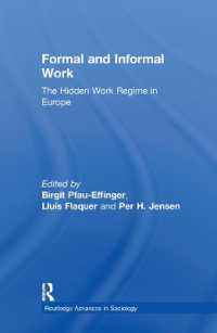 Formal and Informal Work : The Hidden Work Regime in Europe (Routledge Advances in Sociology)