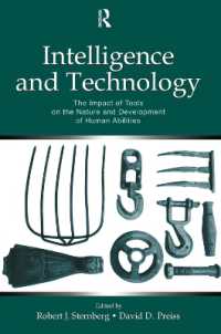 Intelligence and Technology : The Impact of Tools on the Nature and Development of Human Abilities (Educational Psychology Series)