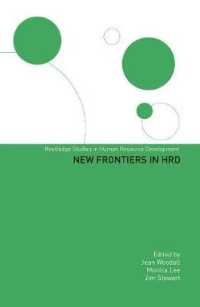 New Frontiers in HRD (Routledge Studies in Human Resource Development)