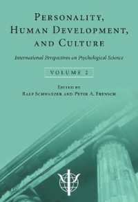 Personality, Human Development, and Culture : International Perspectives on Psychological Science (Volume 2)