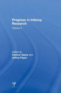 Progress in infancy Research : Volume 3