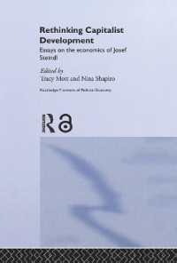 Rethinking Capitalist Development : Essays on the Economics of Josef Steindl (Routledge Frontiers of Political Economy)