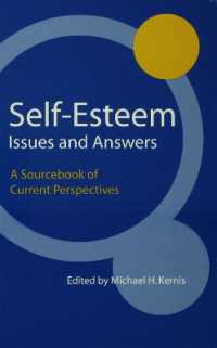 Self-Esteem Issues and Answers : A Sourcebook of Current Perspectives