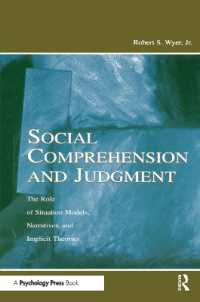 Social Comprehension and Judgment : The Role of Situation Models, Narratives, and Implicit Theories