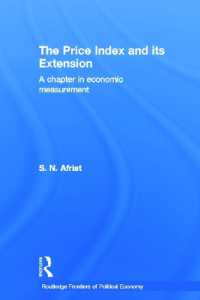 The Price Index and its Extension : A Chapter in Economic Measurement (Routledge Frontiers of Political Economy)