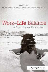 Work-Life Balance : A Psychological Perspective