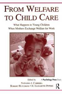 From Welfare to Childcare : What Happens to Young Children When Mothers Exchange Welfare for Work?