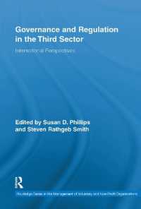 Governance and Regulation in the Third Sector : International Perspectives (Routledge Studies in the Management of Voluntary and Non-profit Organizations)