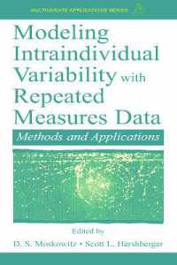 Modeling Intraindividual Variability with Repeated Measures Data : Methods and Applications (Multivariate Applications Series)