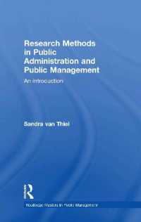 Research Methods in Public Administration and Public Management : An Introduction (Routledge Masters in Public Management)