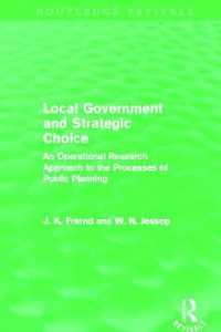 Local Government and Strategic Choice (Routledge Revivals) : An Operational Research Approach to the Processes of Public Planning (Routledge Revivals)