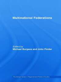 Multinational Federations (Routledge Studies in Federalism and Decentralization)
