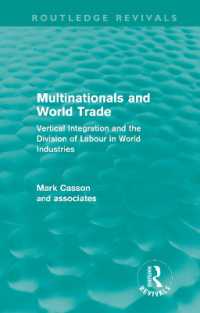 Multinationals and World Trade (Routledge Revivals) : Vertical