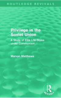 Privilege in the Soviet Union (Routledge Revivals) : A Study of Elite Life-Styles under Communism (Routledge Revivals)