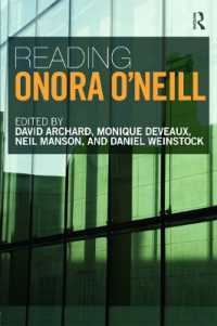 オノラ・オニールを読む<br>Reading Onora O'Neill