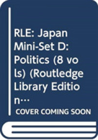 Rle: Japan Mini-set D: Politics (8 vols) -- Hardback