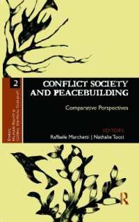 紛争社会と平和構築：比較考察<br>Conflict Society and Peacebuilding : Comparative Perspectives (Ethics, Human Rights and Global Political Thought)