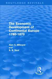 The Economic Development of Continental Europe 1780-1870 (Routledge Revivals)