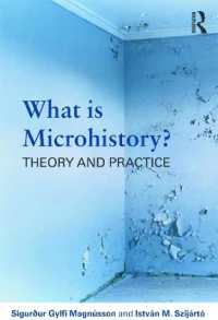マイクロヒストリーとは何か<br>What is Microhistory? : Theory and Practice