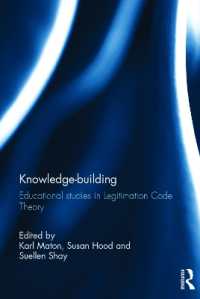 Knowledge-building : Educational studies in Legitimation Code Theory (Legitimation Code Theory)