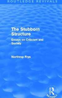 The Stubborn Structure : Essays on Criticism and Society (Routledge Revivals)