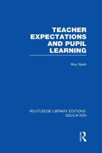 Teacher Expectations and Pupil Learning (RLE Edu N) (Routledge Library Editions: Education)