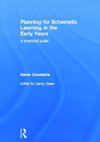 Planning for Schematic Learning in the Early Years : A practical guide