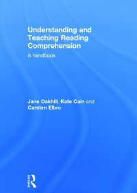 読解ハンドブック<br>Understanding and Teaching Reading Comprehension : A handbook