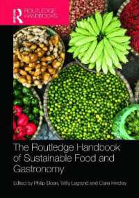 ラウトレッジ版　持続可能な食と料理法ハンドブック<br>The Routledge Handbook of Sustainable Food and Gastronomy