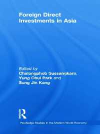 Foreign Direct Investments in Asia (Routledge Studies in the Modern World Economy)