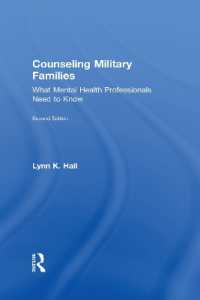 Counseling Military Families : What Mental Health Professionals Need to Know （2ND）