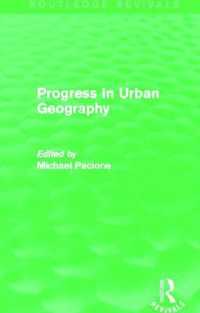 Progress in Urban Geography (Routledge Revivals) (Routledge Revivals)
