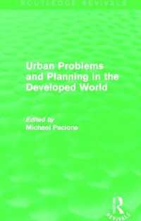 Urban Problems and Planning in the Developed World (Routledge Revivals) (Routledge Revivals)