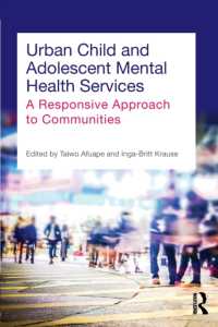 Urban Child and Adolescent Mental Health Services : A Responsive Approach to Communities