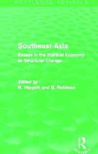 Southeast Asia (Routledge Revivals) : Essays in the Political Economy of Structural Change (Routledge Revivals)