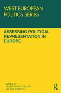 Assessing Political Representation in Europe (West European Politics)