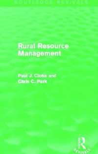 Rural Resource Management (Routledge Revivals) (Routledge Revivals)