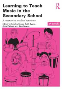 Learning to Teach Music in the Secondary School : A companion to school experience (Learning to Teach Subjects in the Secondary School Series) （3RD）